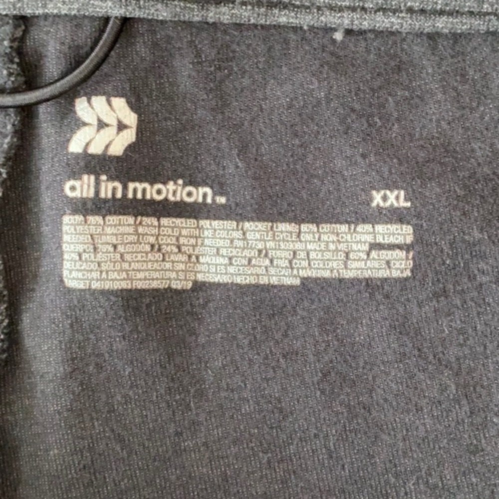 All in Motion Charcoal Gray Active Shorts - Picture 4 of 4